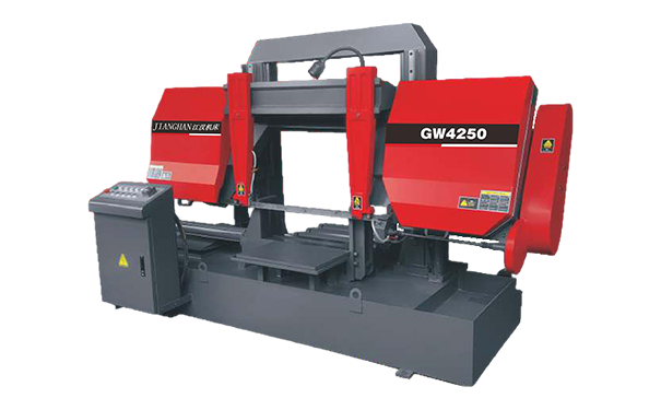 青山湖GW4250双柱龙门卧式带锯床