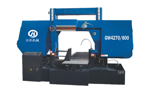 青山湖GW4270/800双柱龙门卧式带锯床
